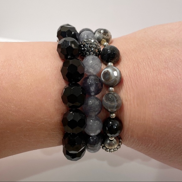 Assorted Bead Stretch Bracelets - 3 - Picture 7 of 8